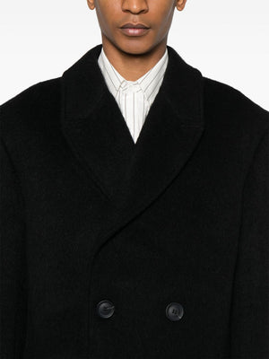 LOUIS GABRIEL NOUCHI - Men Wool Double-Breasted Oversize Coat