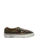 Green shoes, side view