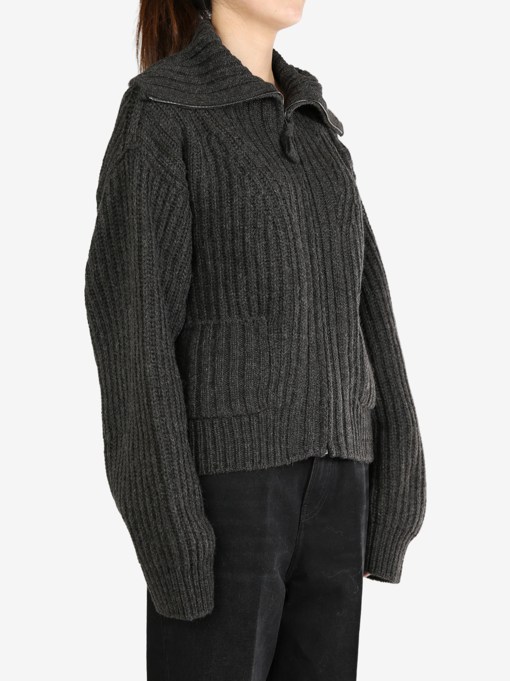 LEMAIRE - Women Trucker Collar Zipped Cardigan