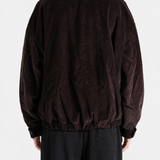 Brown jacket, full body view
