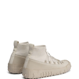 White sneakers,back view