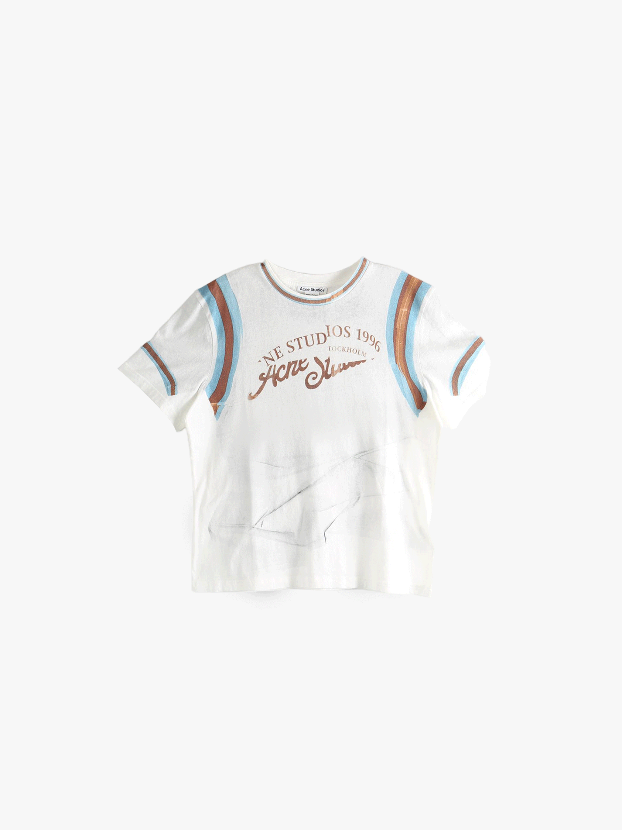 White T-shirt, front view