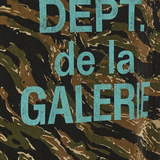 Close up of green t-shirts, showing texture of the cotton fabric