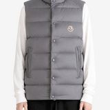 Grey jacket worn by a person, showing the jacket fit