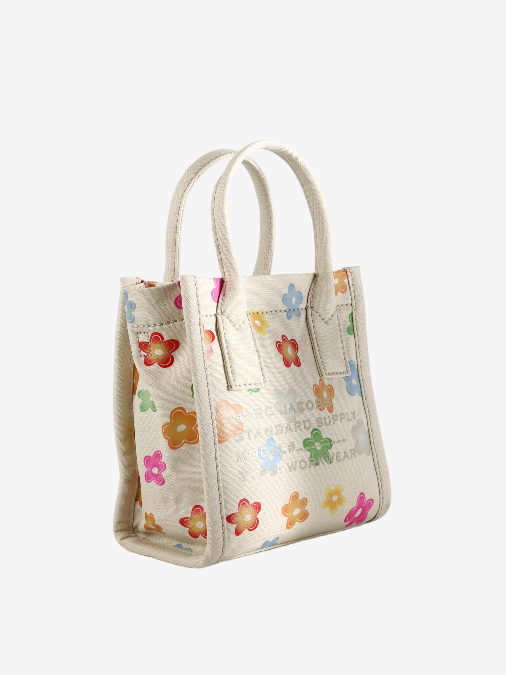 Tan bag, front view
