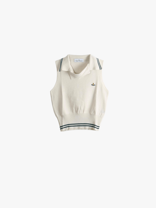 Tan top, front view