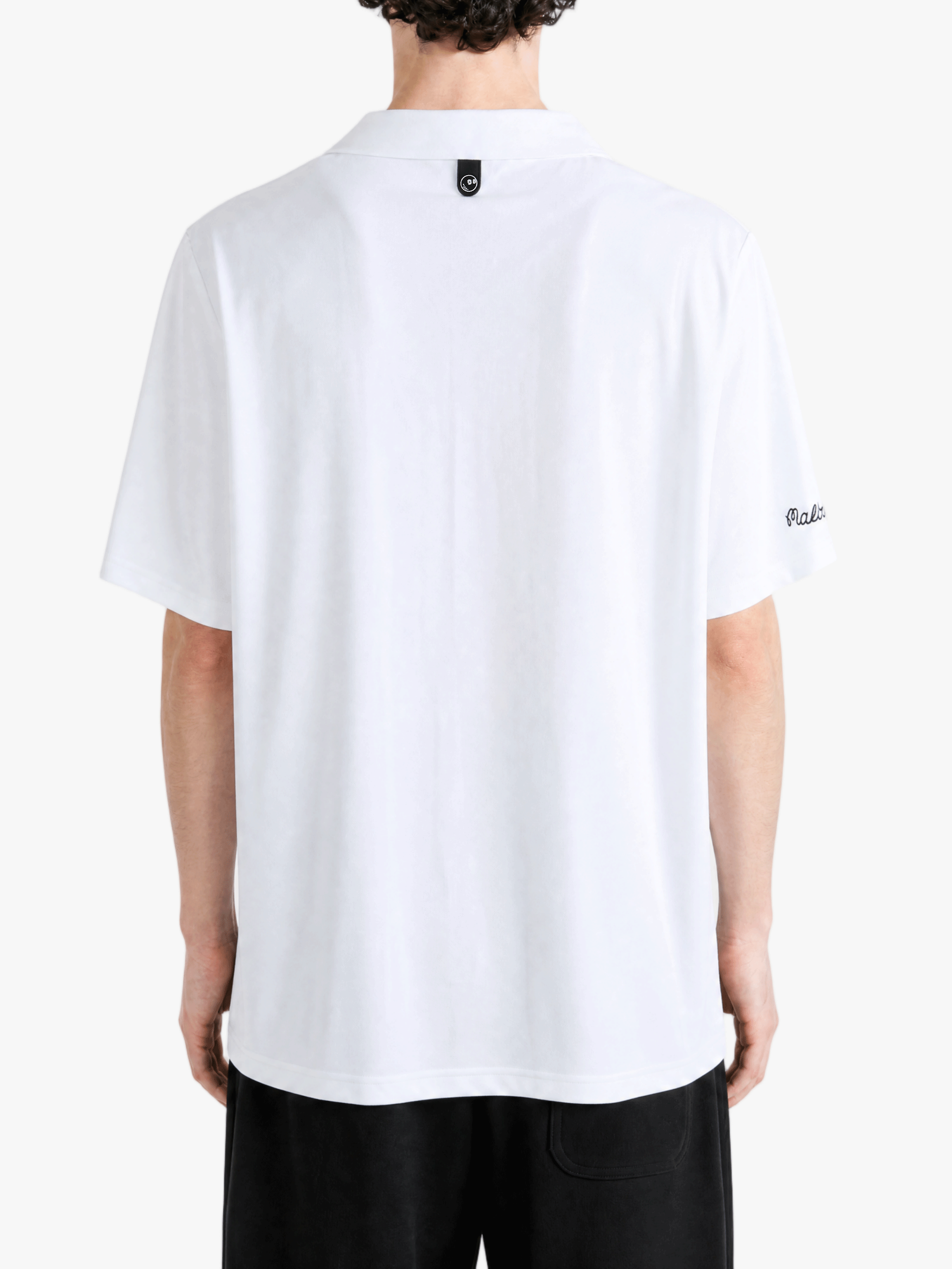 White shirt, full body view