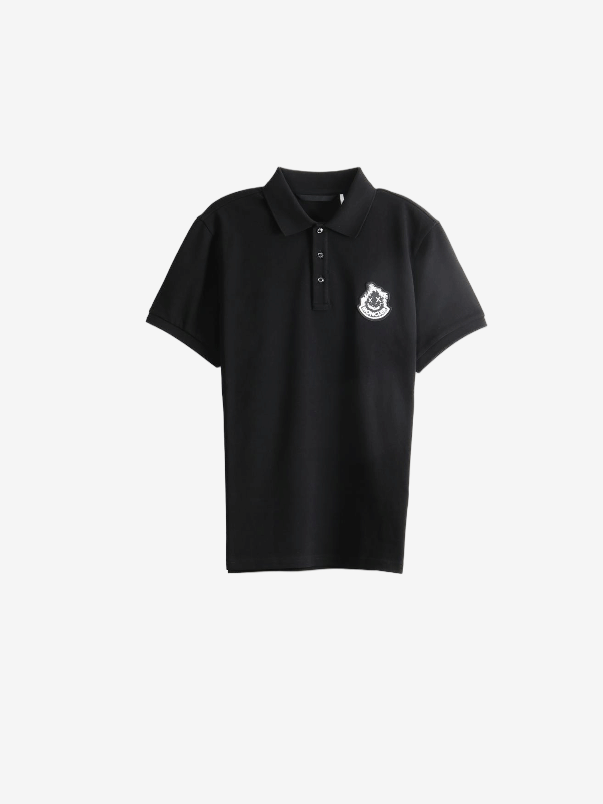 Black t-shirt, front view