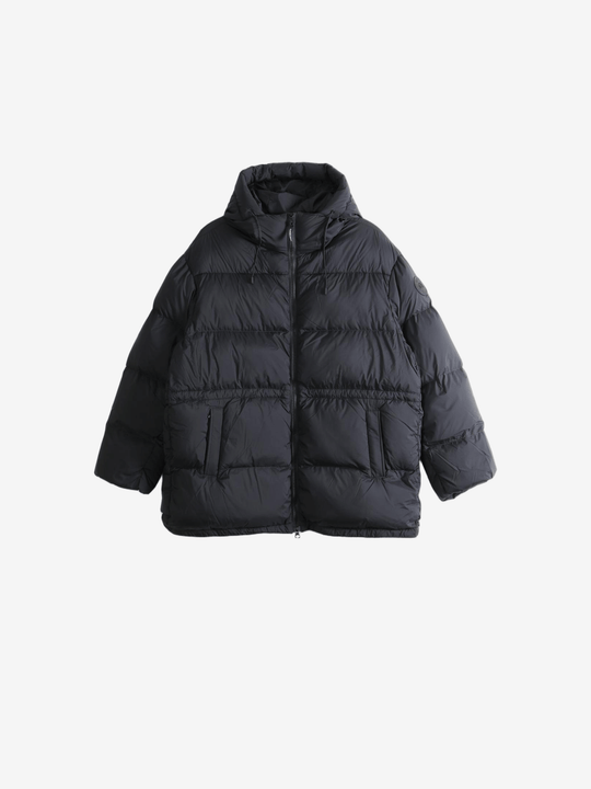 Black jacket, front view