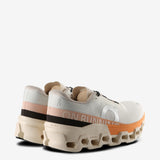 Tan shoes, back view