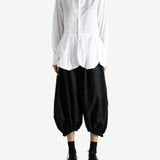 White shirt, full body view