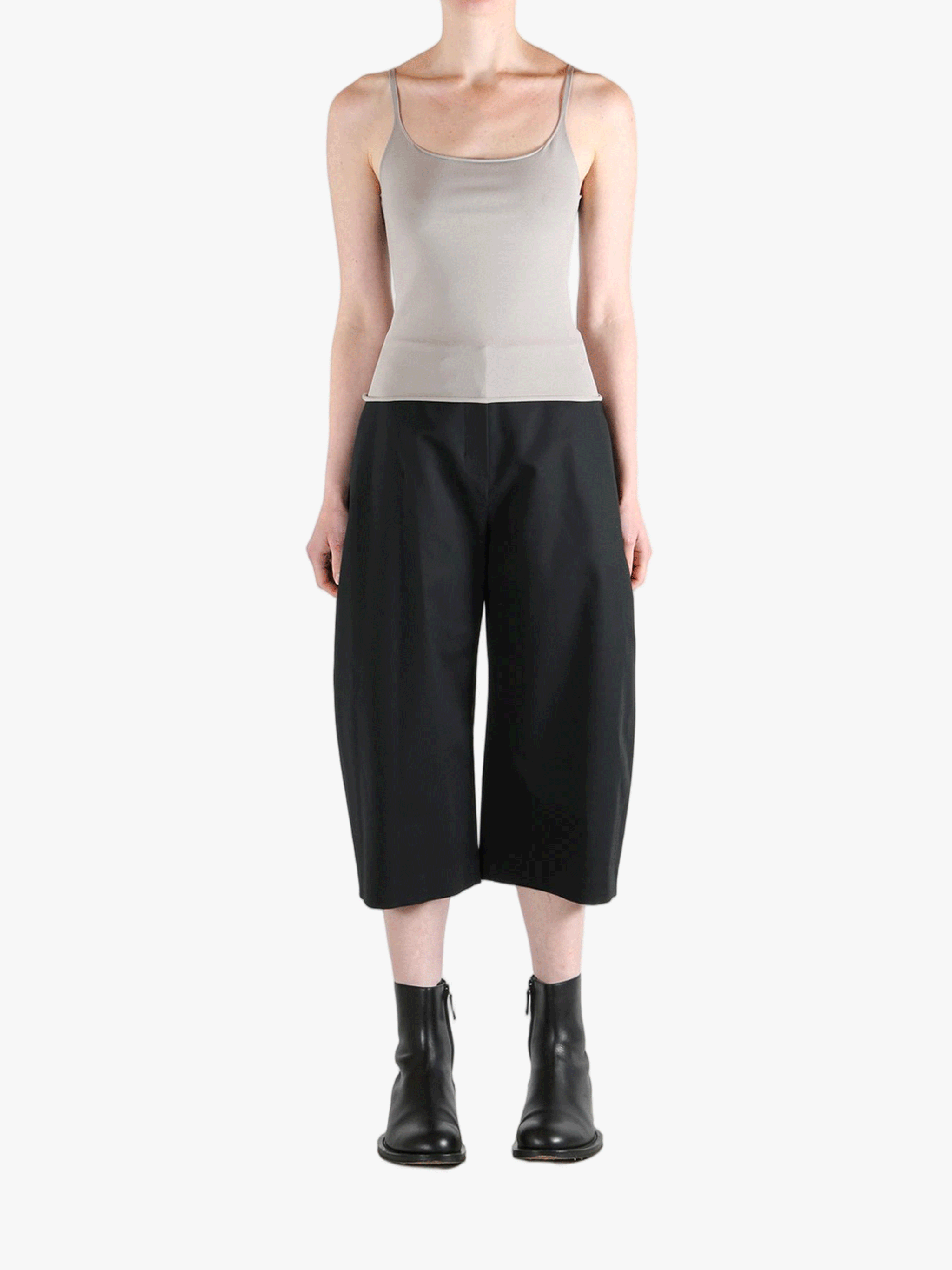 Black pants, full body view