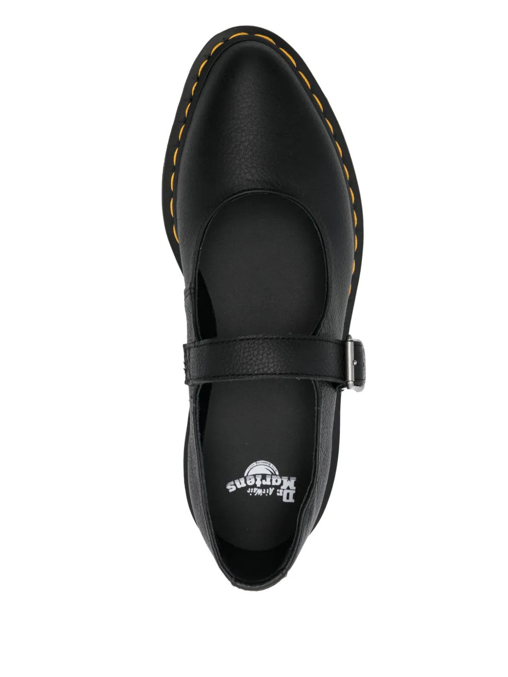 Black shoes, front view