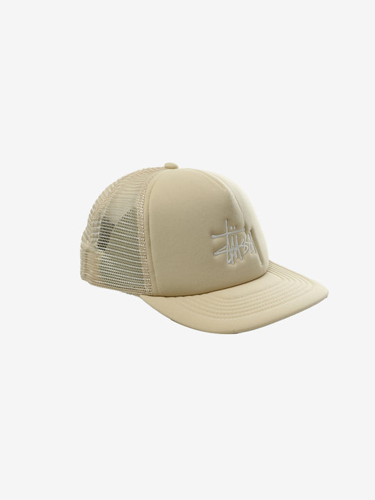 Tan hats,side view