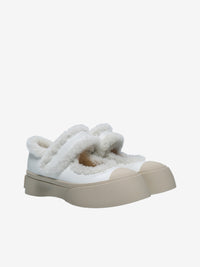 MARNI - Women Nappa Leather Mary Jane Sneakers