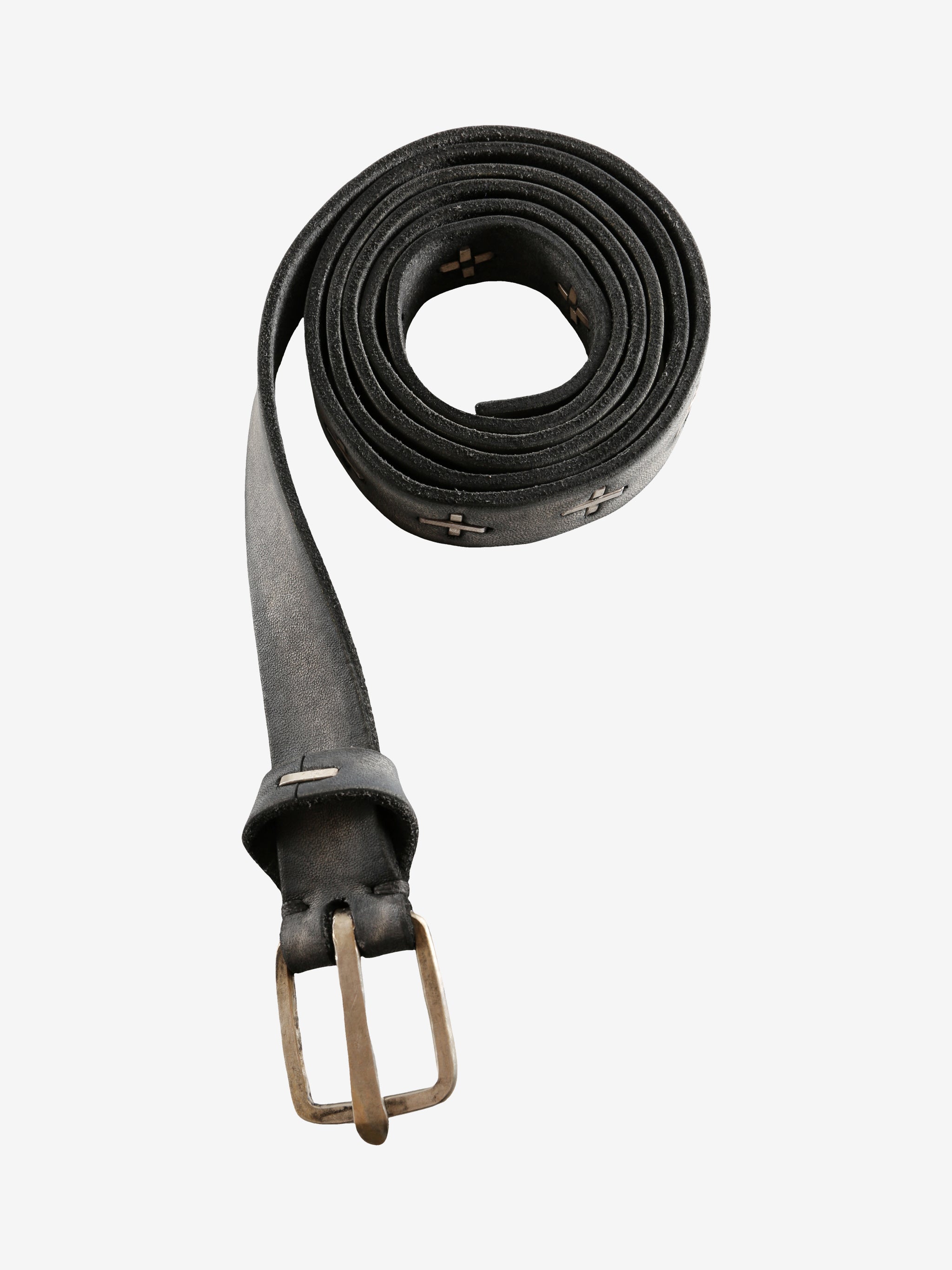 Grey belt, side view