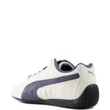 Tan shoes, side view