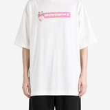 White t-shirt, full body view