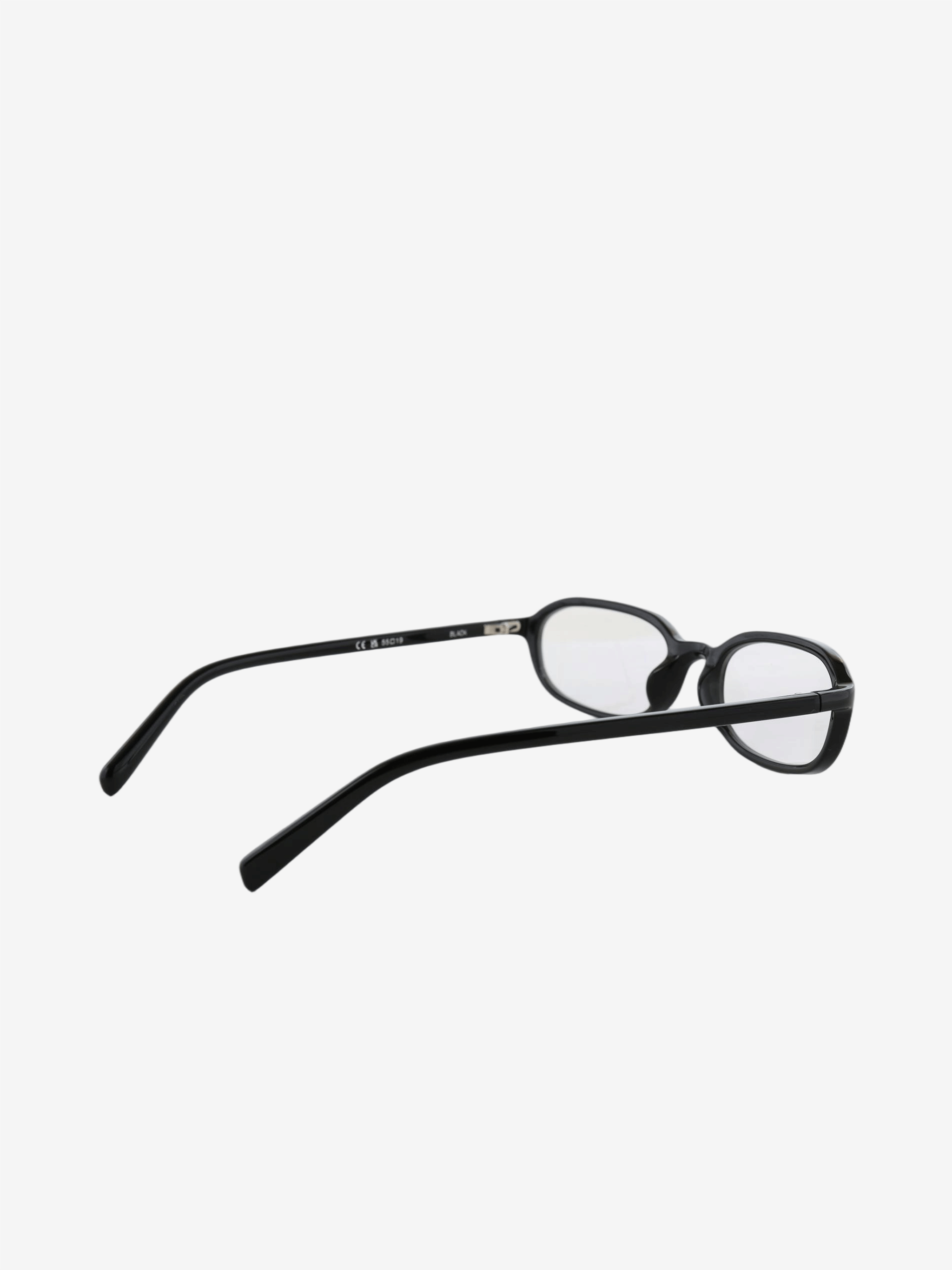 Brown eyewear, front view