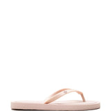 Pink shoes, side view
