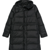 Black coat , front view