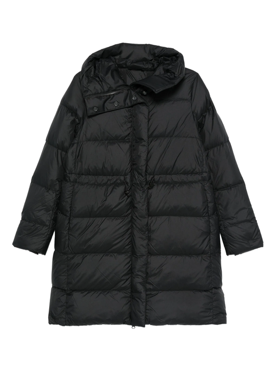 Black coat , front view