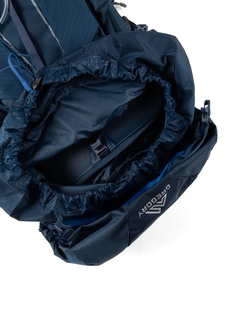 Close up of Navy bag, showing detail