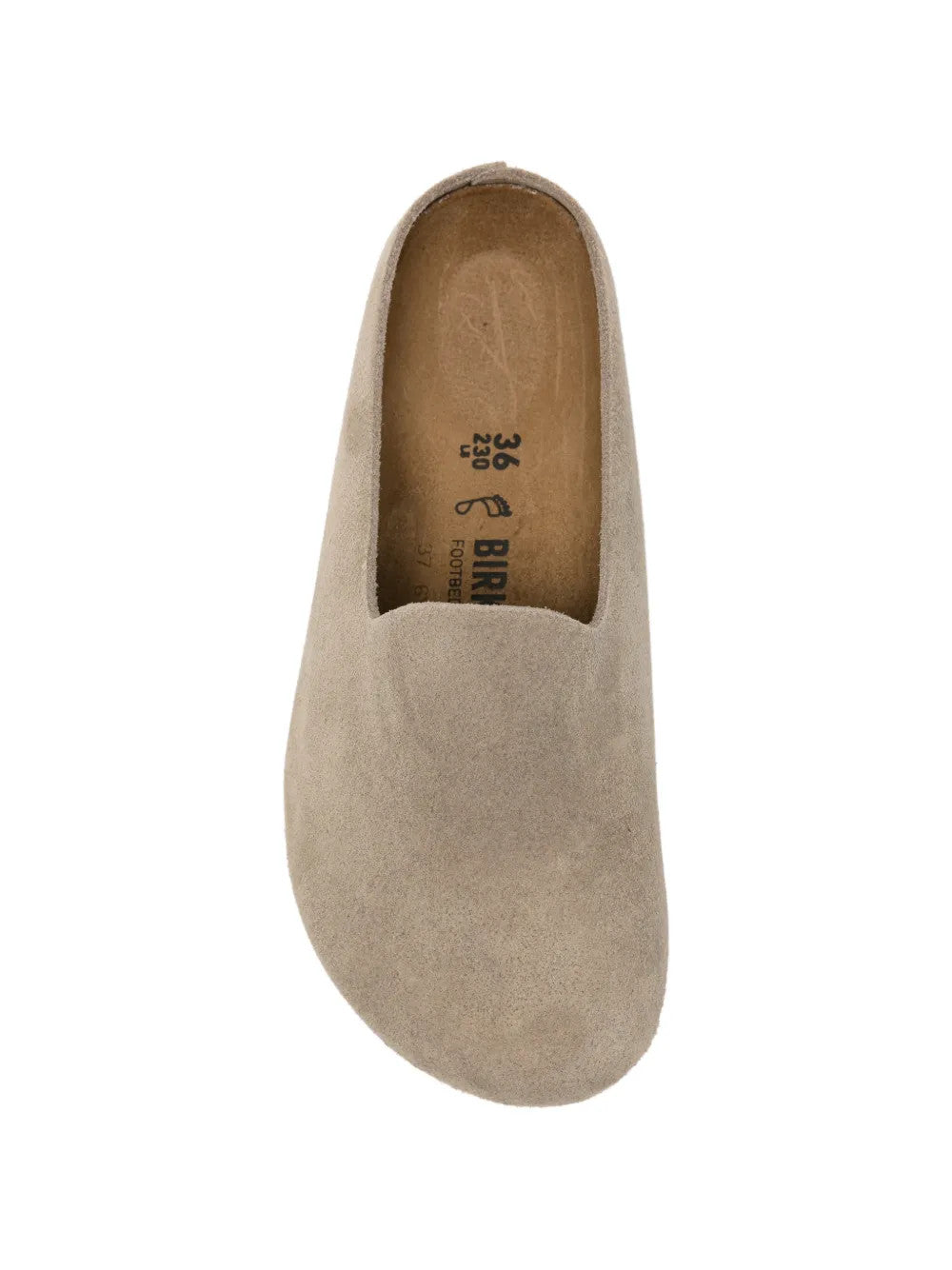 Tan sandals, front view