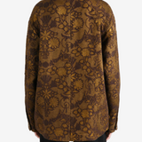 Brown jacket, full body view