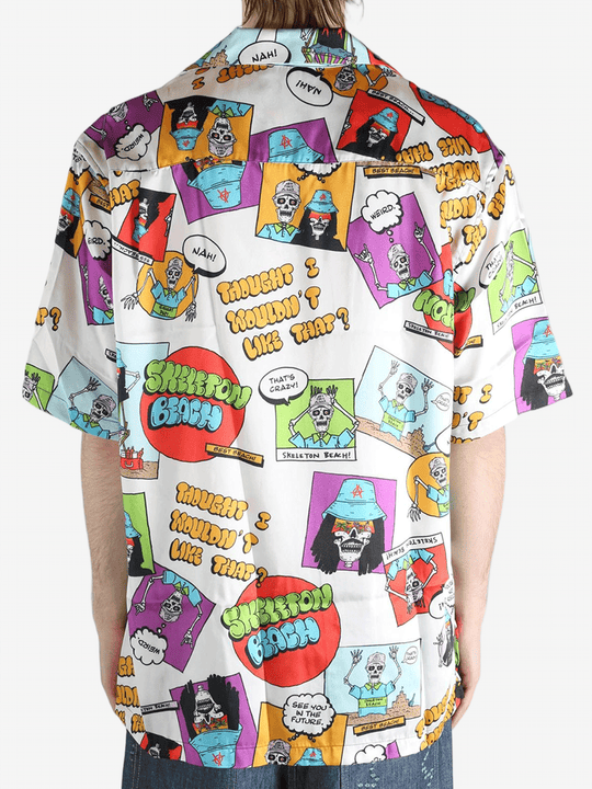 White shirt, worn by a person, showing the shirts's fit