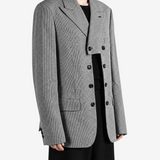 Grey jacket, front view