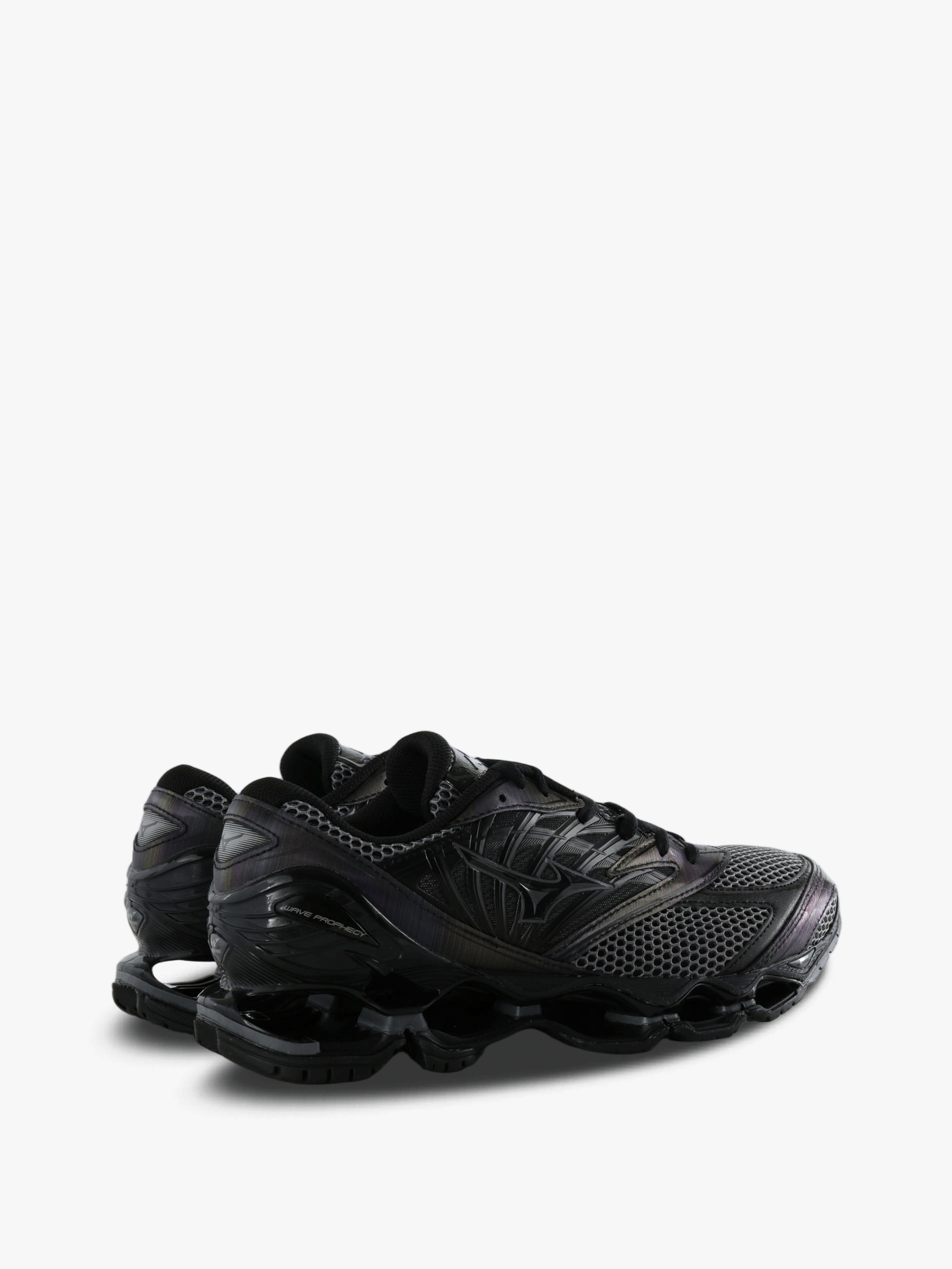 Black shoes, front view