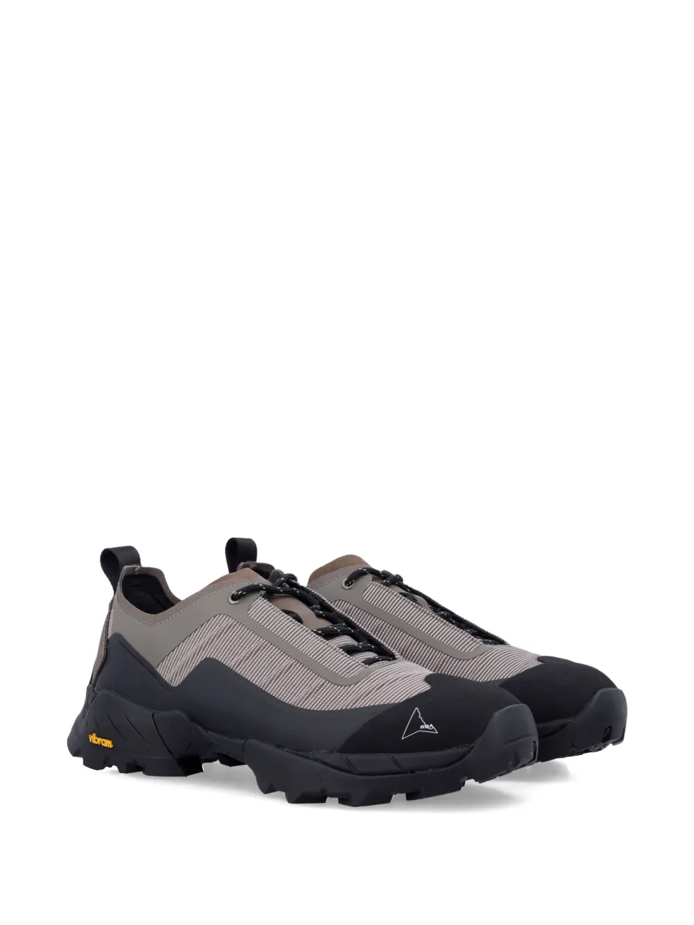 Grey sneakers,side view