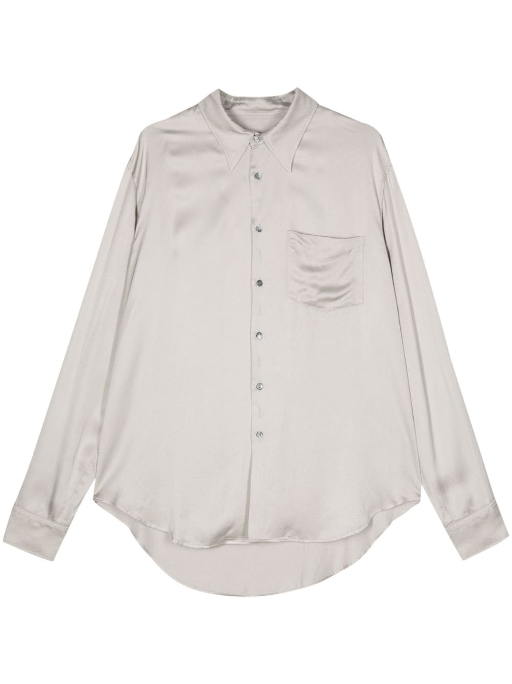 MM6 Women Long-Sleeved Button Up Shirt