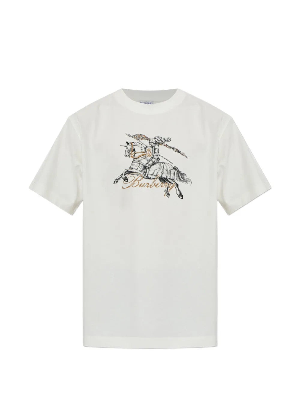 White t-shirt, front view