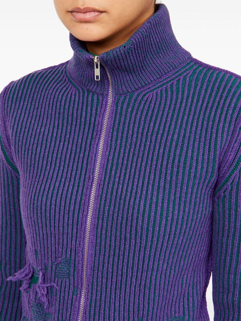 MM6 - Women Zipped Turtleneck