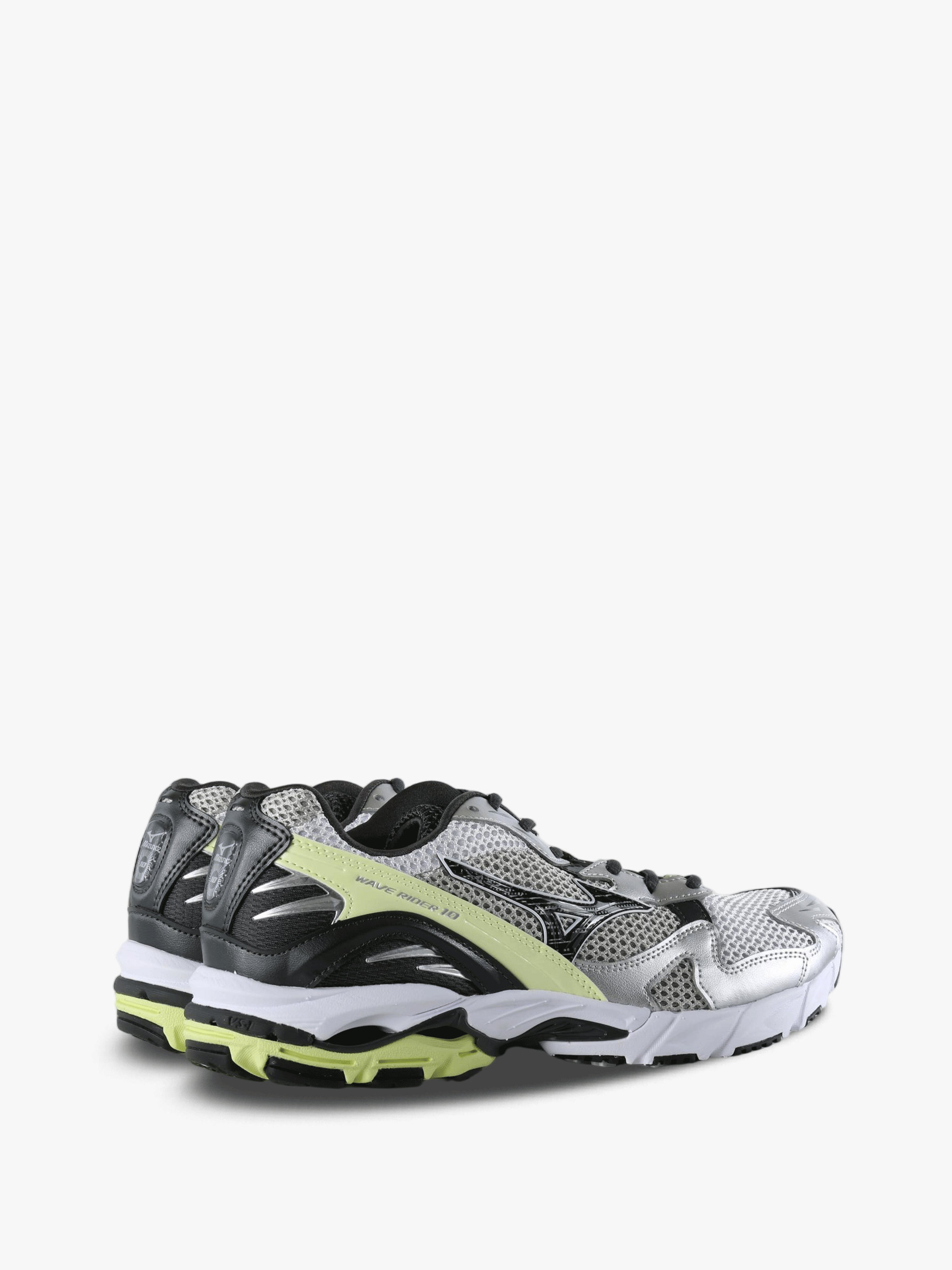 Grey shoes, side view