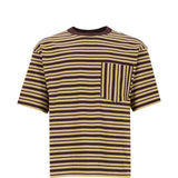 Burgundy t-shirt, front view
