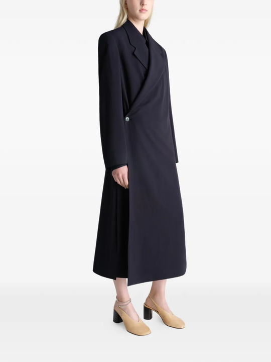 Black coats , full body view