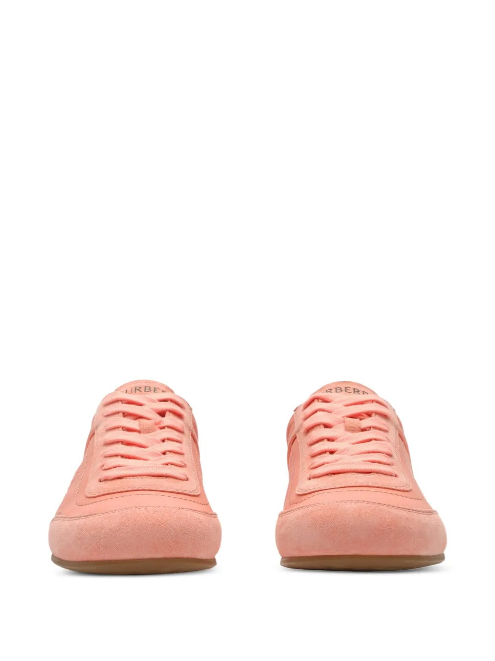 Pink sneaker, side view