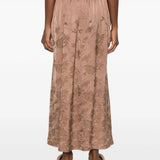 Brown skirt, front view