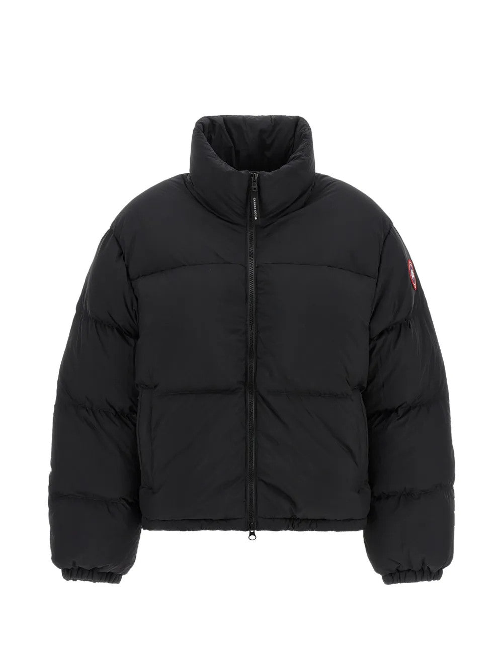 Black jacket, front view
