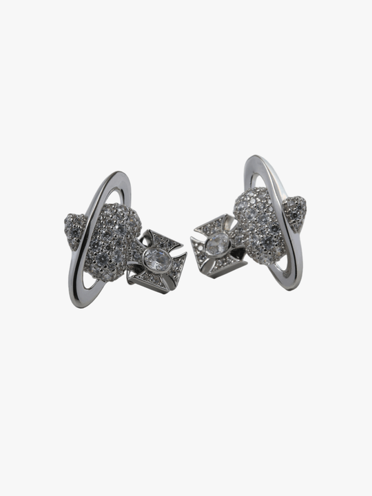 Grey jewelry, front view