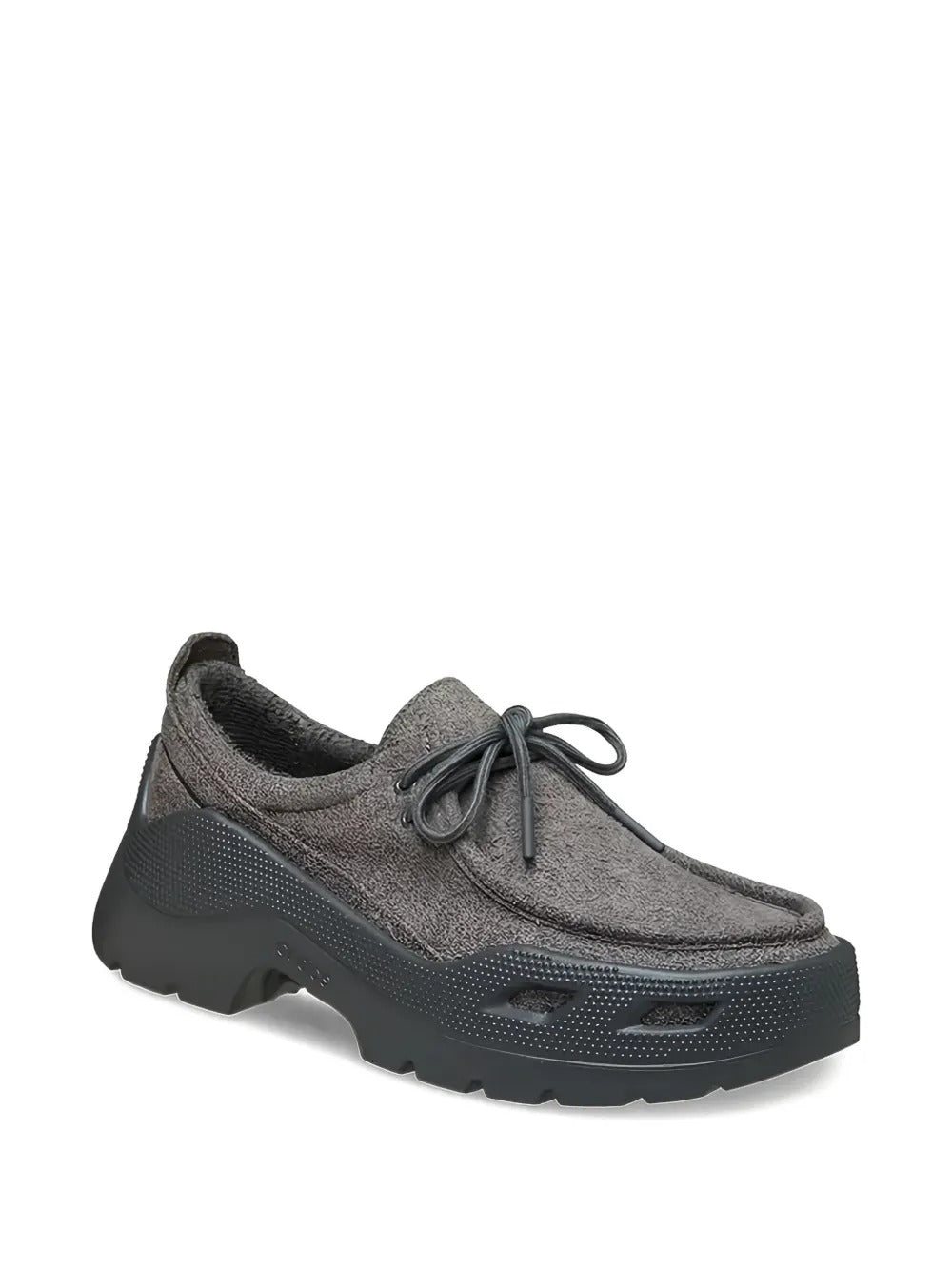 Grey shoes, side view