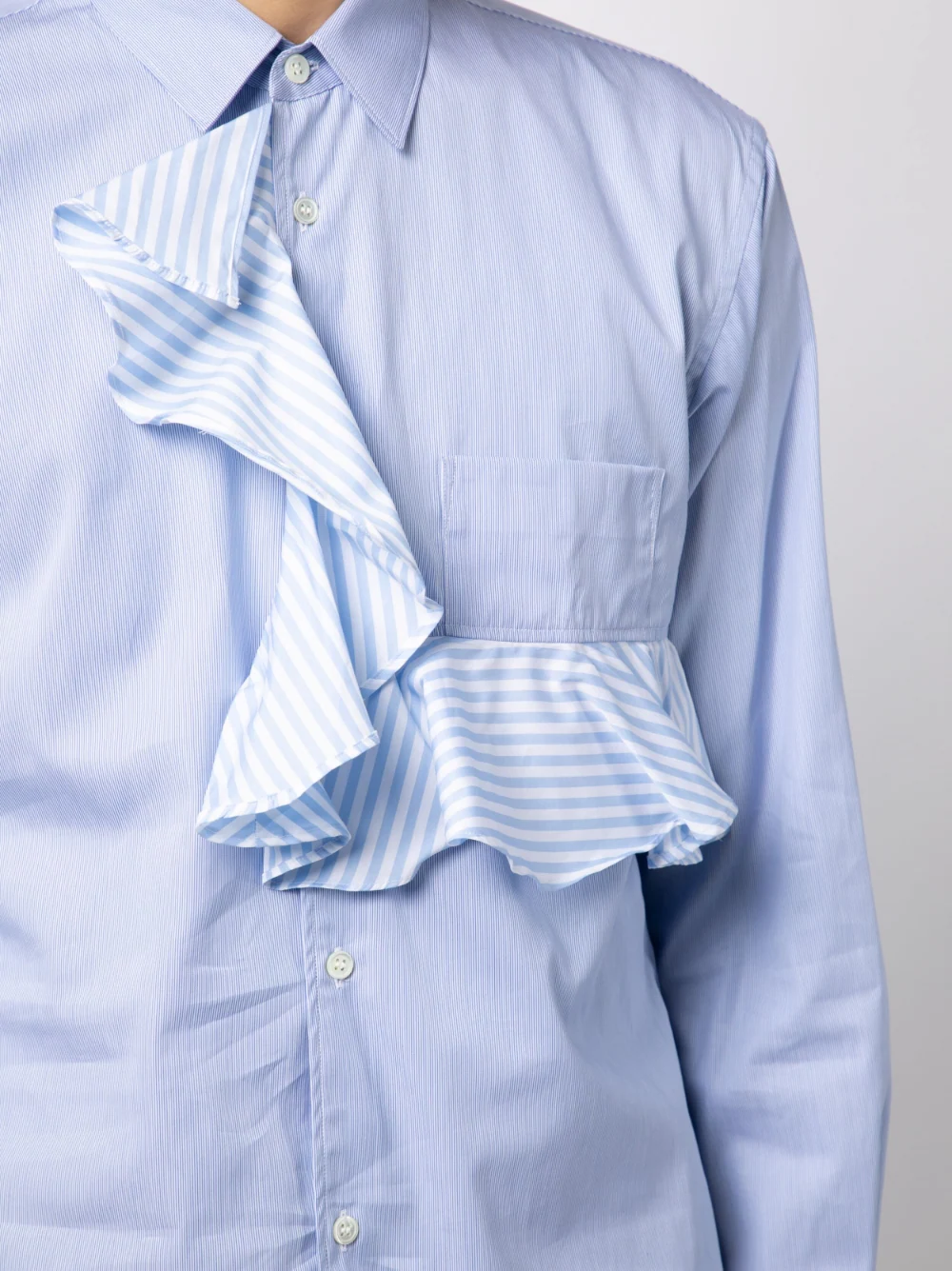 COMME DES GARCONS SHIRT Men Chest Ruffled Shirt – Atelier New York