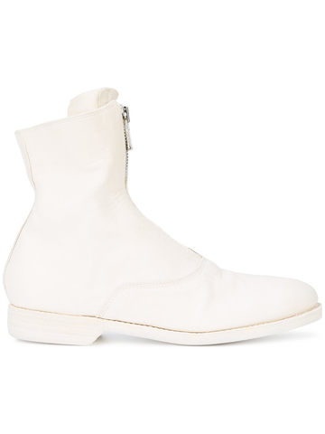 GUIDI Women 210 Front Zip Short Military Boots – Atelier New York