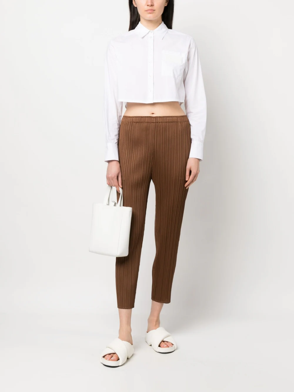 PLEATS PLEASE ISSEY MIYAKE WOMEN BASICS PLEATED PANTS – Atelier