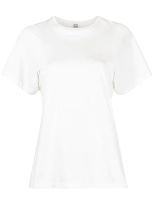 TOTEME - Women Organic Cotton Curved Seam Tee