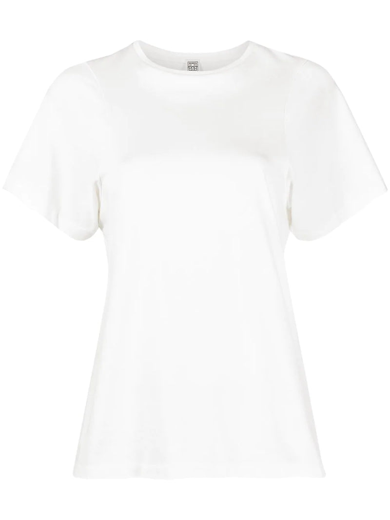 TOTEME - Women Organic Cotton Curved Seam Tee