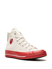 COMME DES GARCONS PLAY X CONVERSE Red Sole High Top
